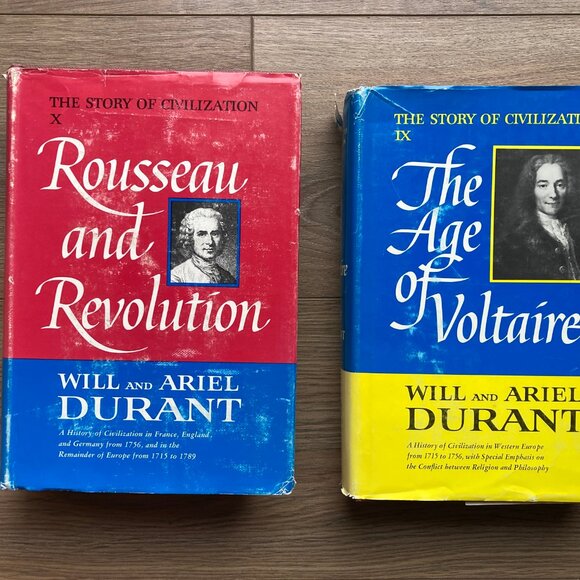 Story of Civilization - Will Durant - Set of 7 Hardcover History Books 1950-1967 - Picture 3 of 3